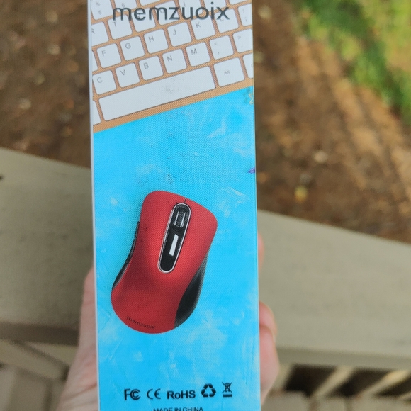 WIRELESS MOUSE, RED - Picture 10 of 10